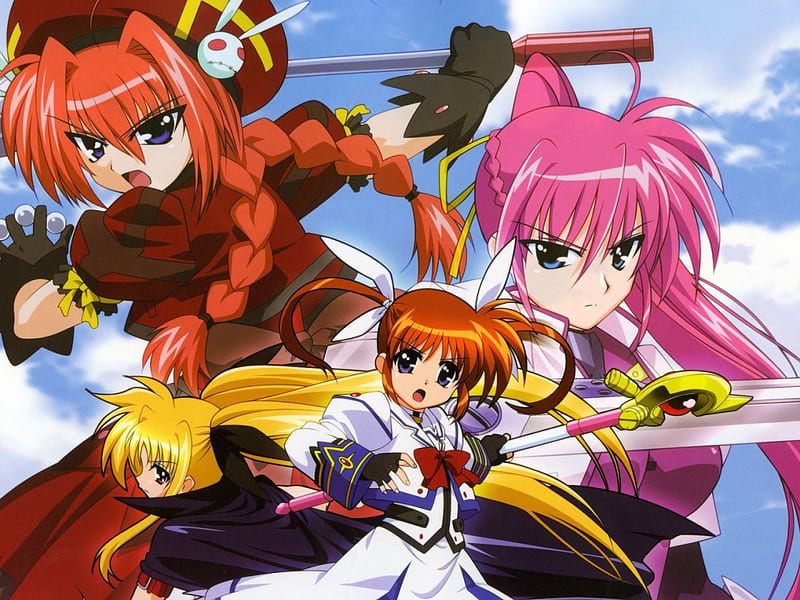 Magical Girl Lyrical Nanoha Nanoha Signum Anime Vita Hd Wallpaper Peakpx