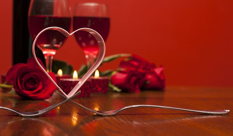 ️, Heart, Glasses, Wine, Love, HD wallpaper | Peakpx