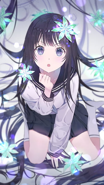 Wallpaper : Chitanda Eru, standing, dress, white pantyhose, JK 1920x1200 -  Francazo - 1957011 - HD Wallpapers - WallHere