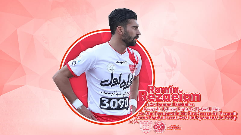 Soccer, Ramin Rezaeian, Persepolis F.C., HD wallpaper