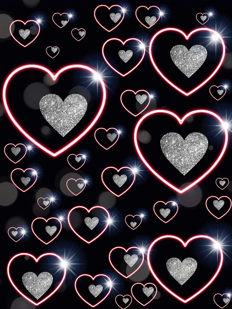 Hearts , ashley, beauty, HD phone wallpaper