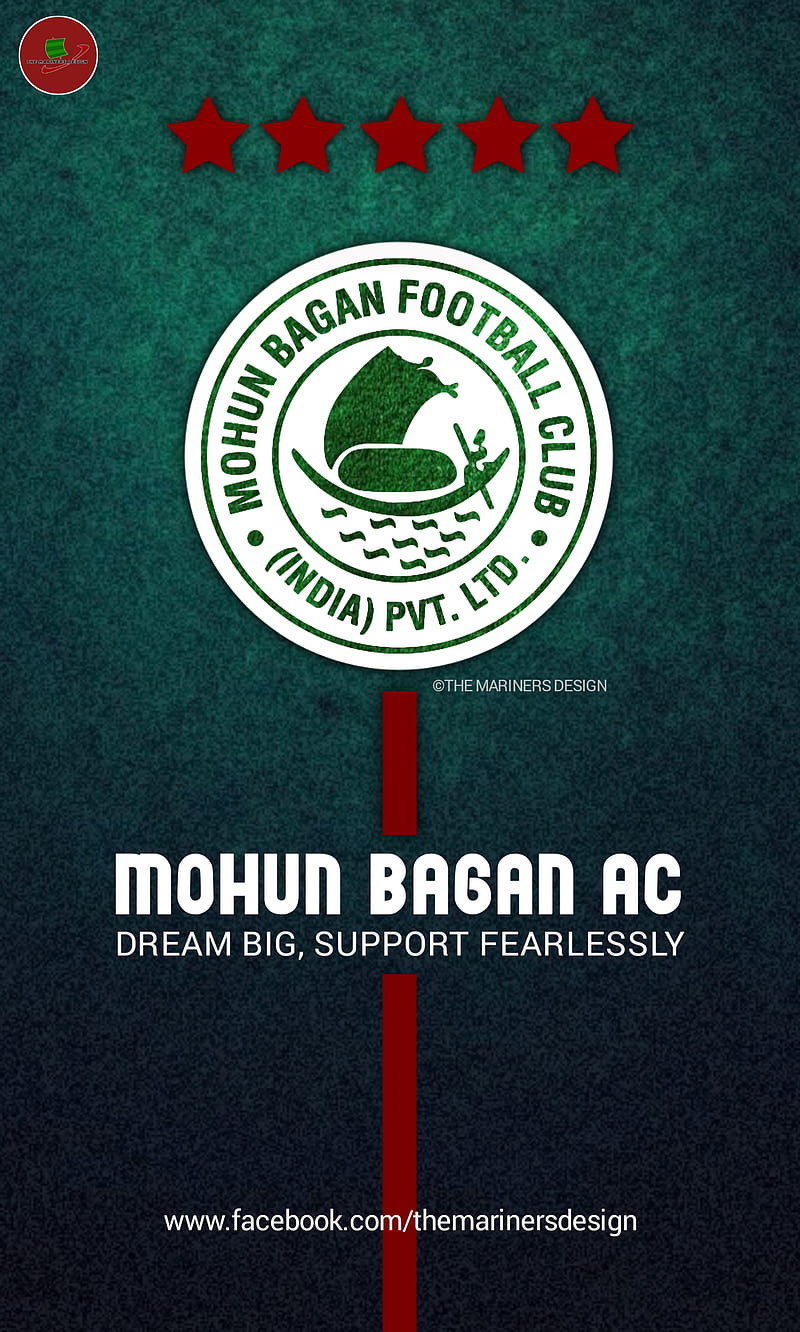Mohun Bagan 3, club, football, logo, mohunbagan, nationalclub, HD phone wallpaper