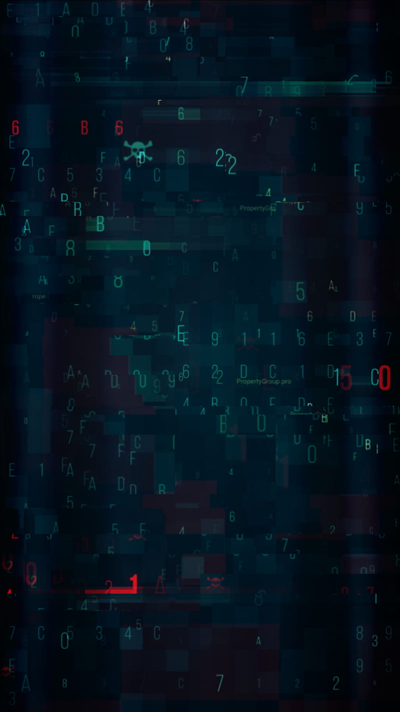 Matrix, glitter, hack, numbers, operator, style, number, red, neon, HD phone wallpaper