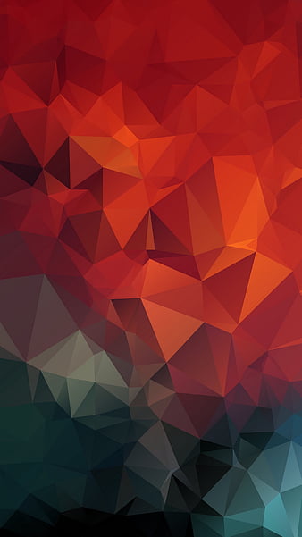 Polygon, color, desenho, forma, triangle, HD phone wallpaper