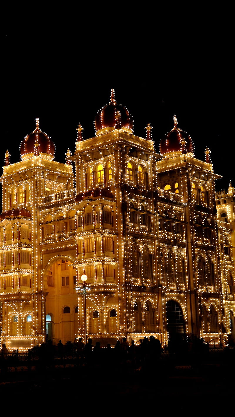 Full Mysore Palace phone, HD phone wallpaper