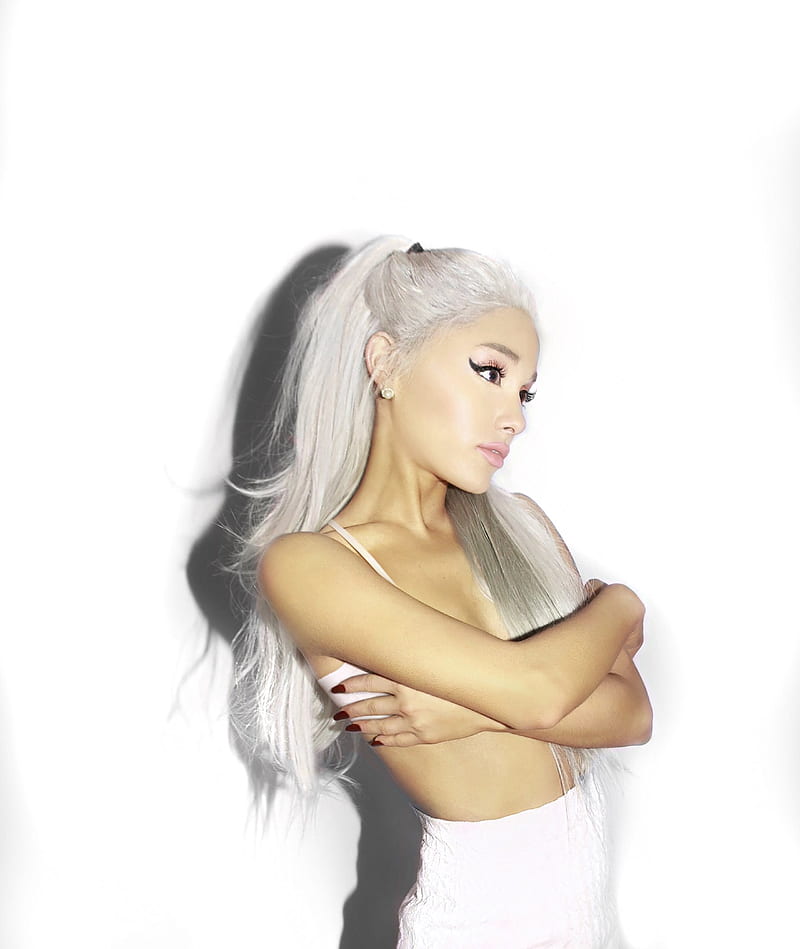 Ariana Lockscreen - #lockscreen #focus Ariana Grande # #greyhair / Twitter, HD phone wallpaper