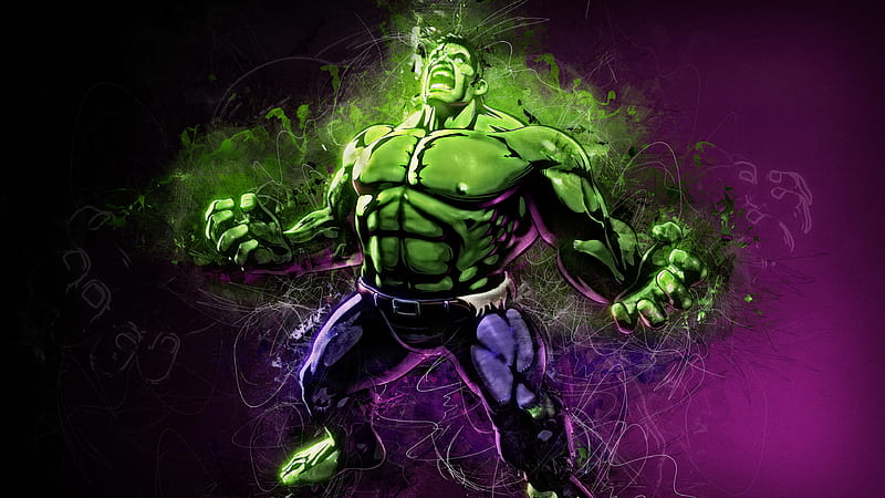 Hulk Artwork , hulk, artwork, artist, superheroes, digital-art, HD wallpaper