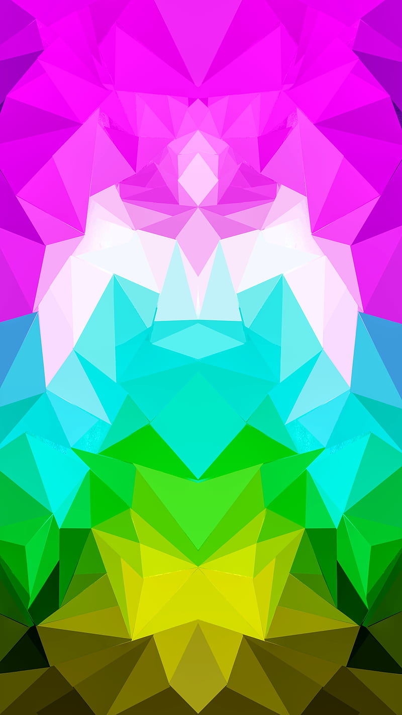 Genial, blue, green, agd, polygon, low poly, pattern, geometric, shapes, influx, HD phone wallpaper