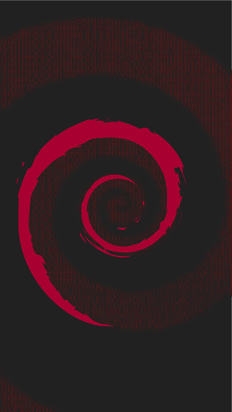 Debian, Linux, minimalism, material minimal, ASCII art, text, material style, HD phone wallpaper