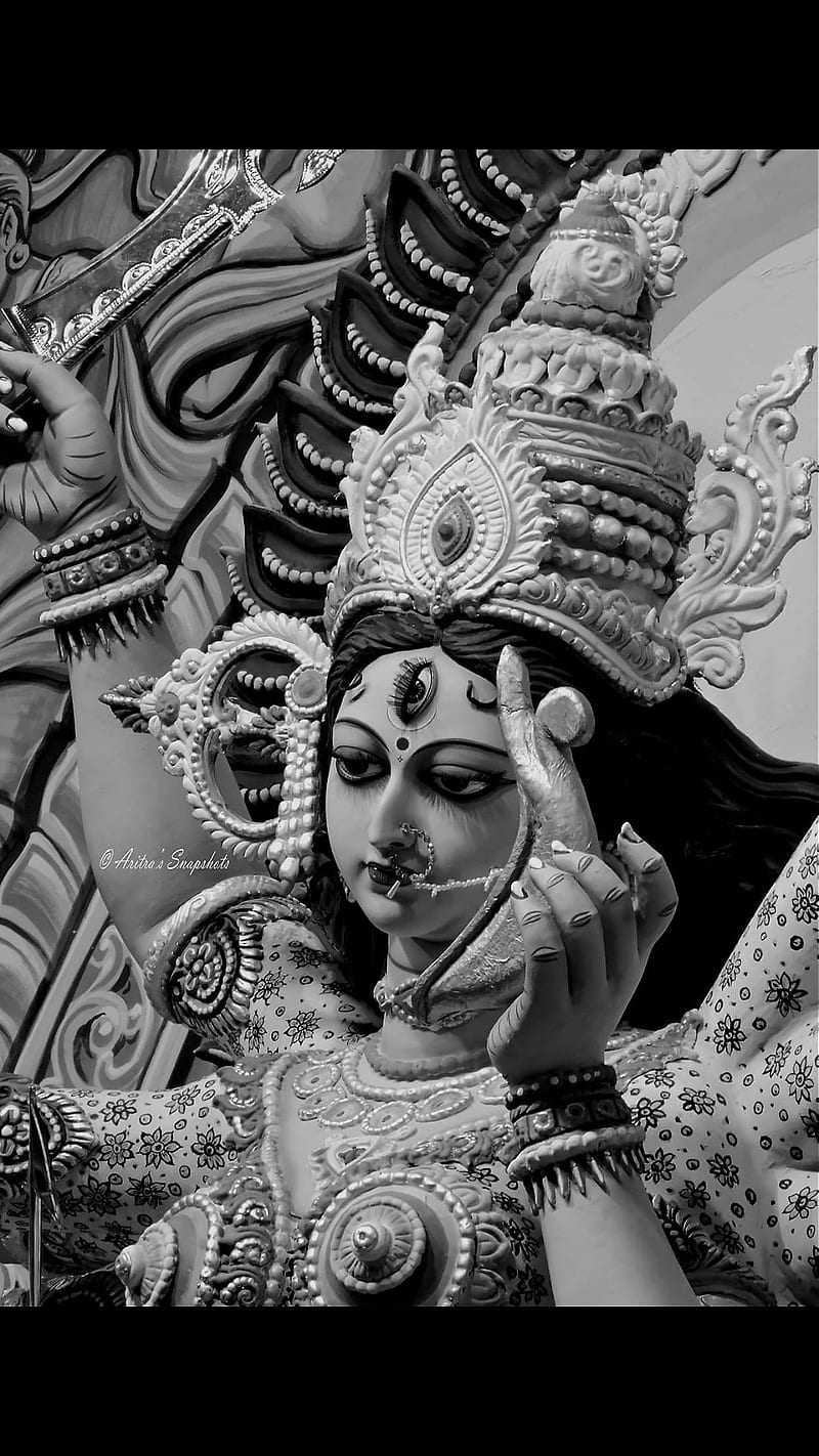 Maa Durga , maa durga, riligious, hindu god, bhakti, devotional, god, HD phone wallpaper