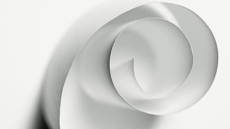 White Round Ceiling Light Fixture, HD wallpaper
