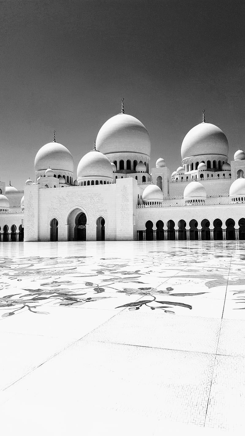 Sheikh Zayed Mosque, abu dhabi, islam, HD phone wallpaper