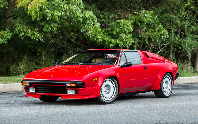 1984 Lamborghini Jalpa P350, Coupe, V8, car, HD wallpaper