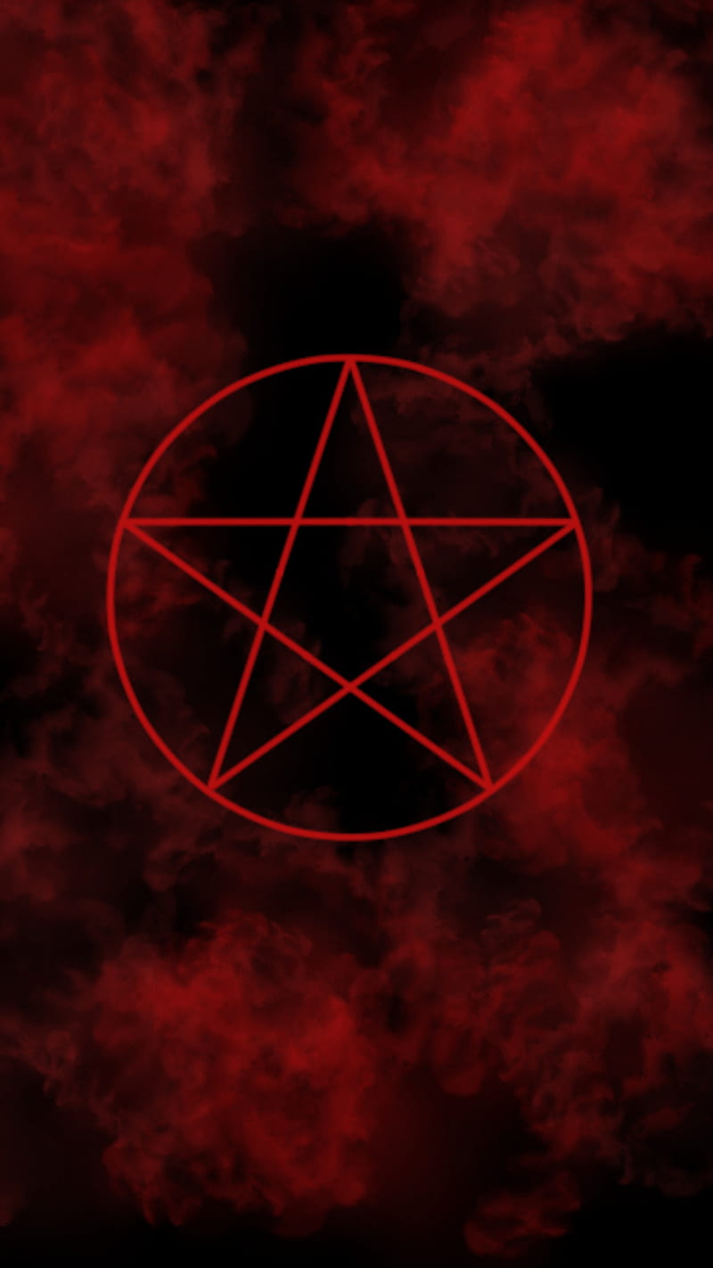 Pentagram, supernatural, witchcraft, HD phone wallpaper