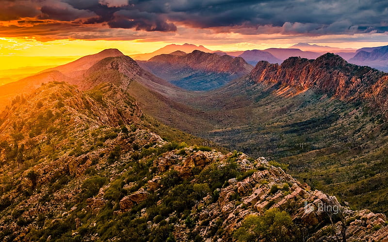 West MacDonnell Ranges Australia 2019 Bing, HD wallpaper