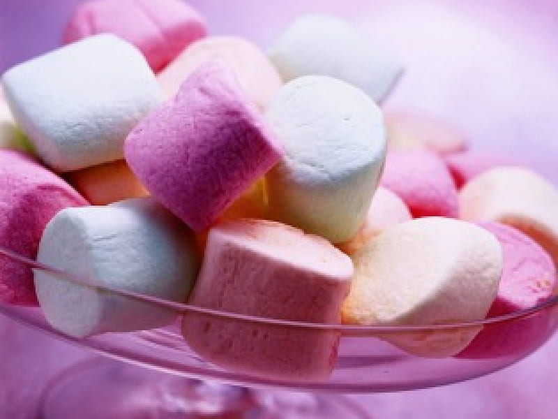 Marshmallows, best, mallows, pink, sweet, HD wallpaper