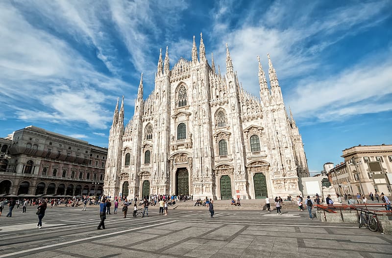 Italy, Milan, Religious, Milan Cathedral, Duomo, Cathedrals, HD wallpaper