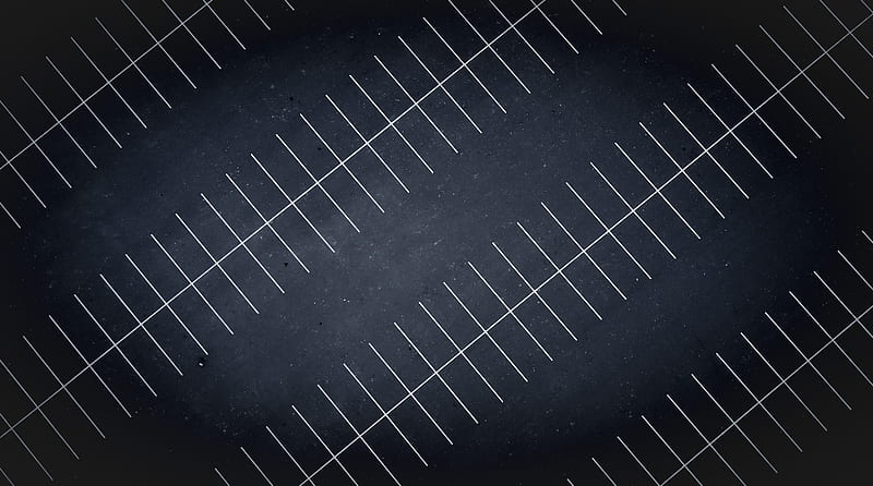 A drone view at night of parking lot lines, HD wallpaper