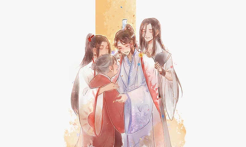 Anime, Wen Ning, Mo Dao Zu Shi, Lan Sizhui, Wen Qing, HD wallpaper