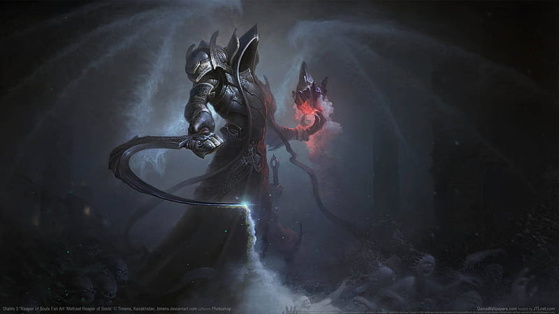 Diablo 3 Reaper Of Souls Fan Art, Dark Souls Fan Art, HD wallpaper