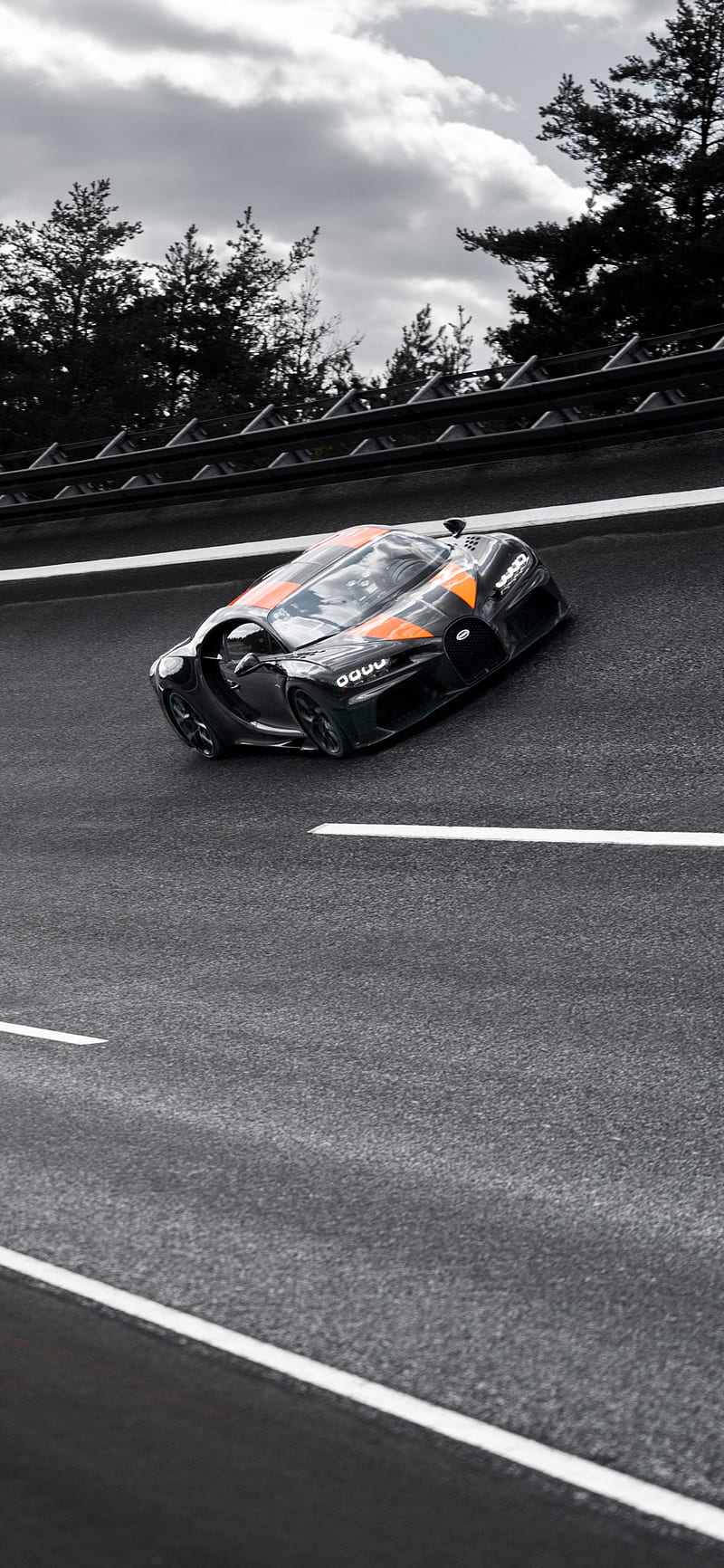 Bugatti Chiron, luxury, race track, supercar, vehicle, HD phone wallpaper