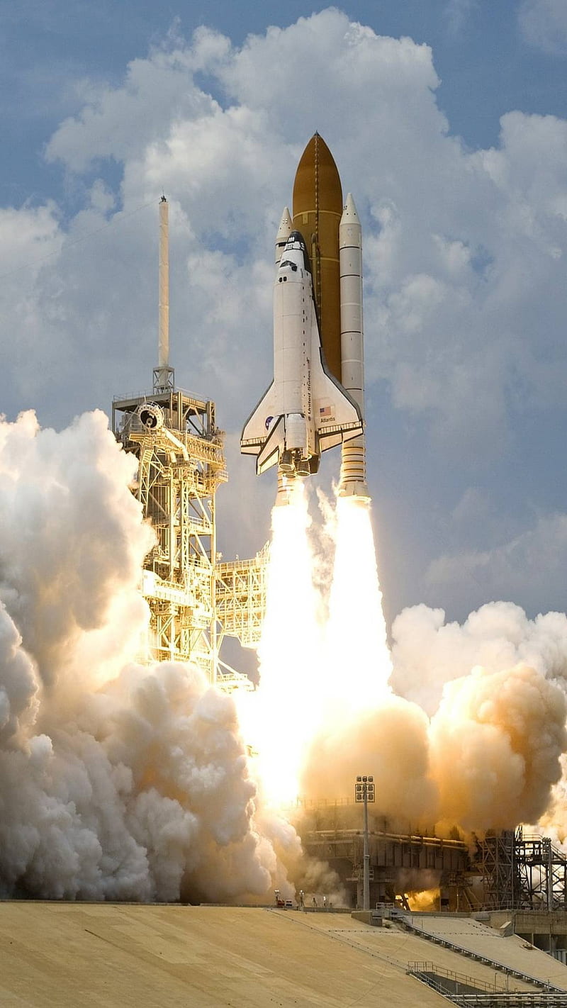 Space navet, enterprise, rocket, science, shuttle, space, HD phone wallpaper