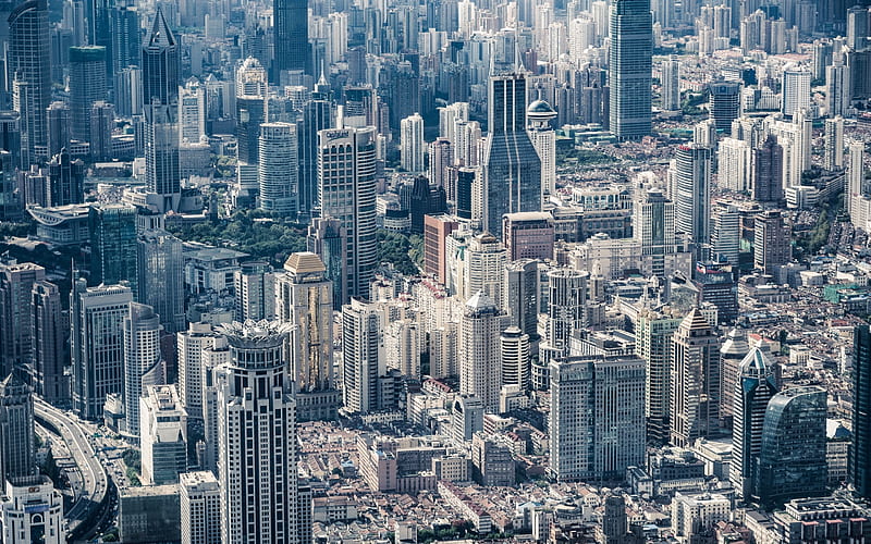 china, shenzhen, cityscape, skyscrapers, buildings, architecture, City, HD wallpaper