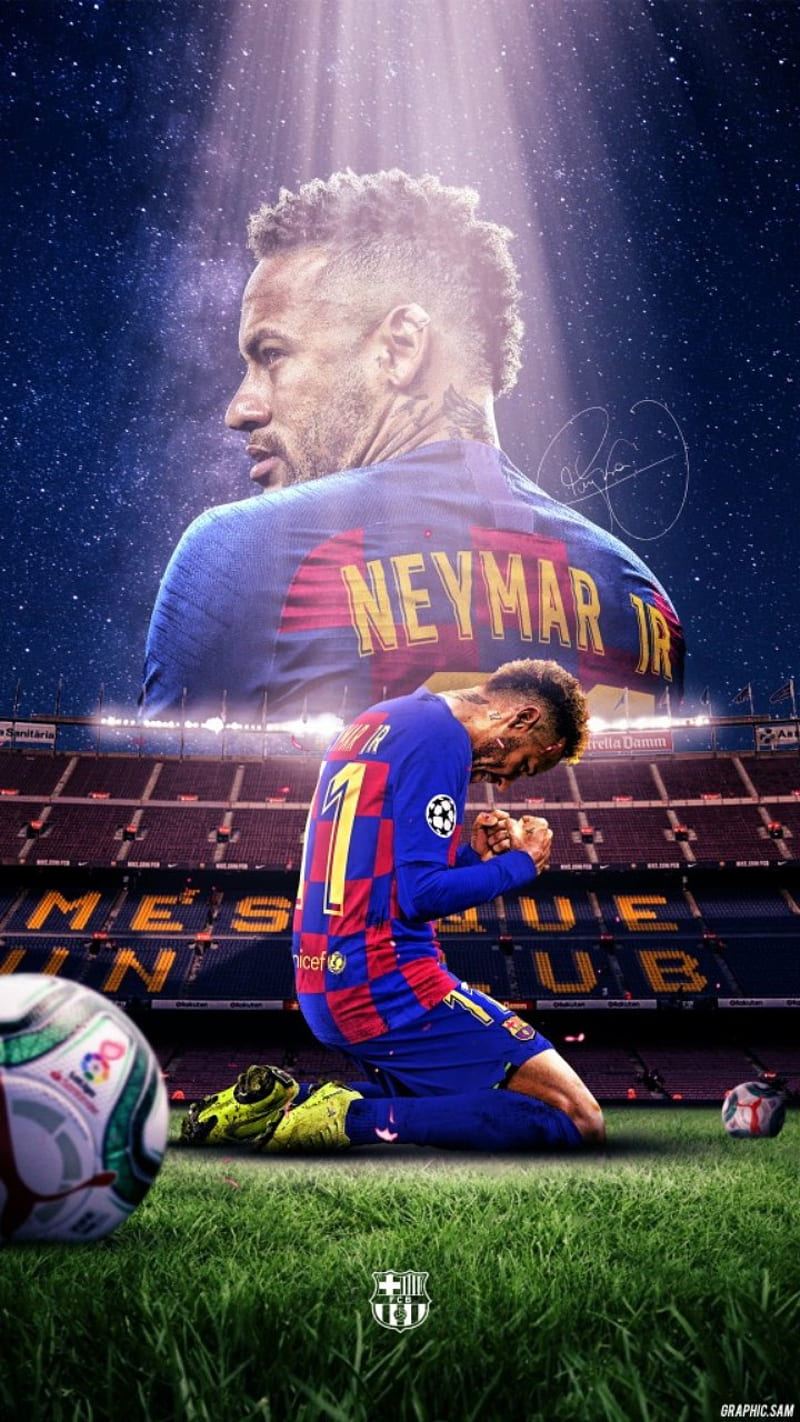 Neymar Barcelona, brazil, neymar jr, psg, HD phone wallpaper