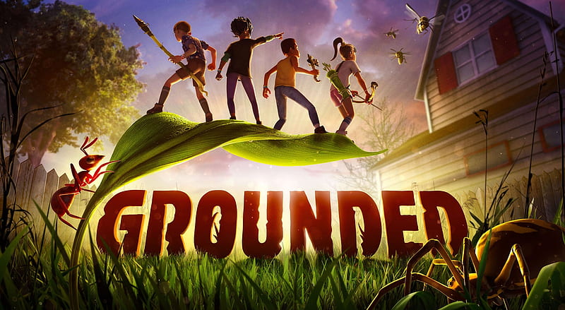 Grounded Official game Ultra, Games, Other Games, Backyard, Game, insects, 2020, grounded, shrunk, HD wallpaper