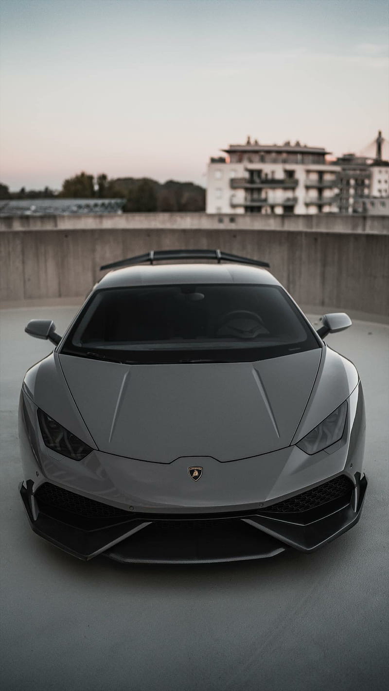 HD supercar lamborghini gris wallpapers | Peakpx