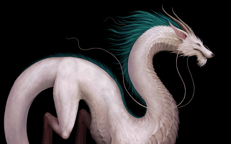 White Spirit Dragon por 1157981433 | Anime, Yugioh monsters, Dragon art