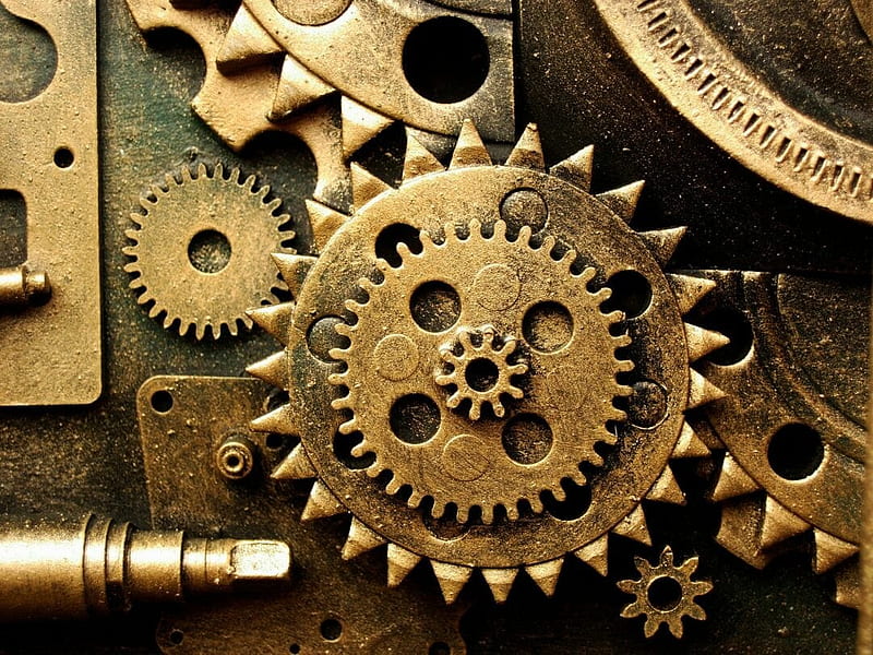 ܓ6340 Steampunk gears - Android, iPhone, Background / (, ) ( Background / Android / iPhone) (, ) () (2022), HD wallpaper