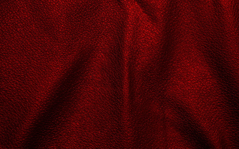red leather background wavy leather textures, leather backgrounds, leather textures, red leather textures, HD wallpaper