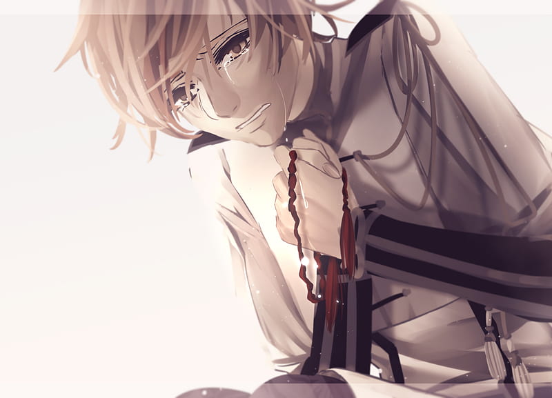 Crying anime boy by MiaBartsArtworks on DeviantArt