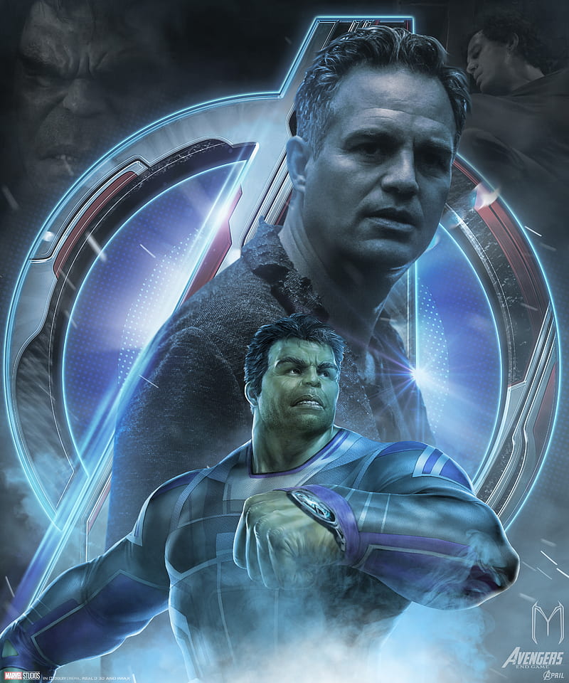 Avengers Endgame Hulk Poster Art, HD phone wallpaper