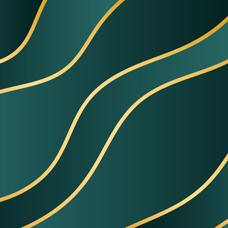 green wave texture, background, effect, gradient, ocean, HD phone wallpaper