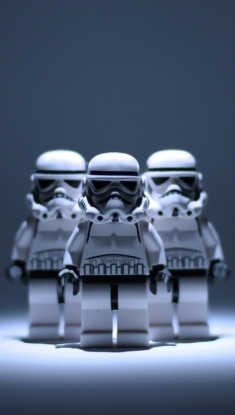 Stormtroopers, lego, star-wars, toys, HD phone wallpaper