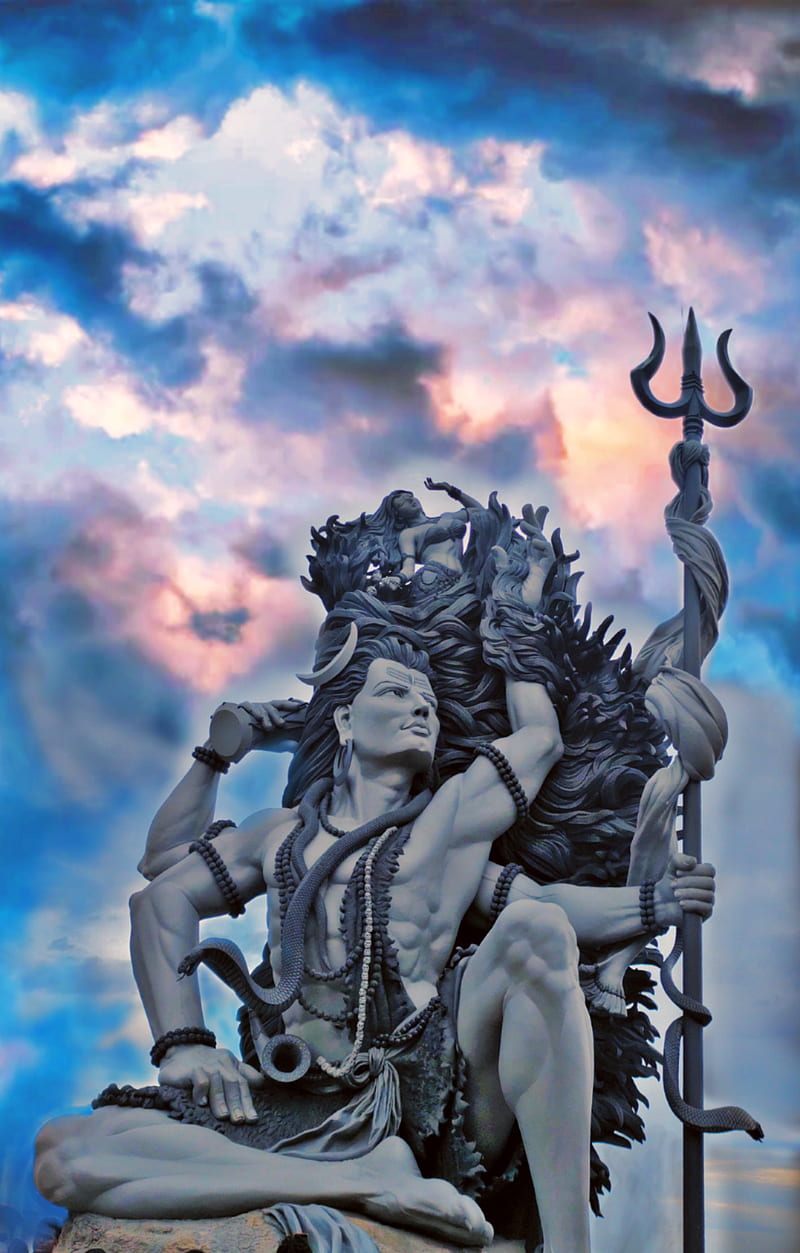 Mahadev, dark, fantasy, gods, lord, mahadevan, nature, shiva, spirituality,  HD phone wallpaper | Peakpx