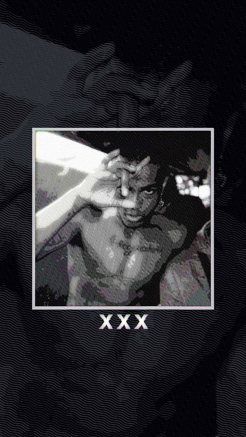 X*xtentacion rap, black, hip hop, music, tentacion, tentation, white, HD phone wallpaper