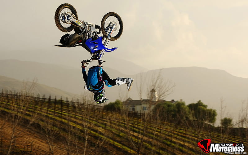 FMX motocross stunt fancy 46, HD wallpaper