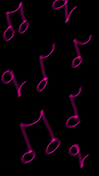 Neon pink music notes, band, loveurhunny, music notes, pretty, HD phone  wallpaper | Peakpx