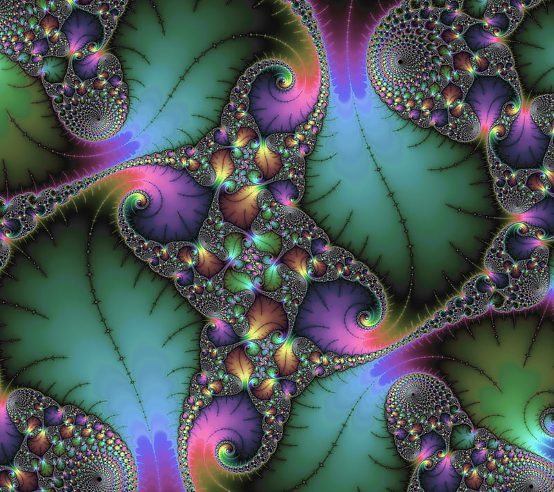Abstract, 3d, fractal, mandelbrot, HD wallpaper