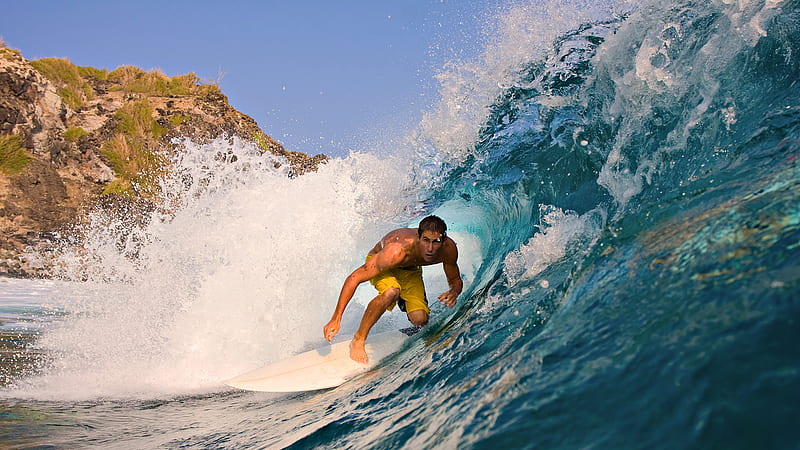 Surf, grafía, gente, océano, entretenimiento, deportes, ola, Fondo de