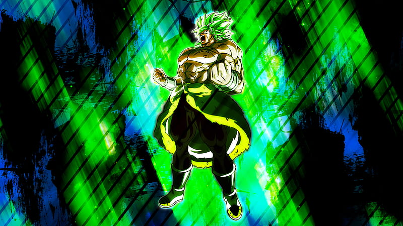 Unstoppable Broly, HD wallpaper