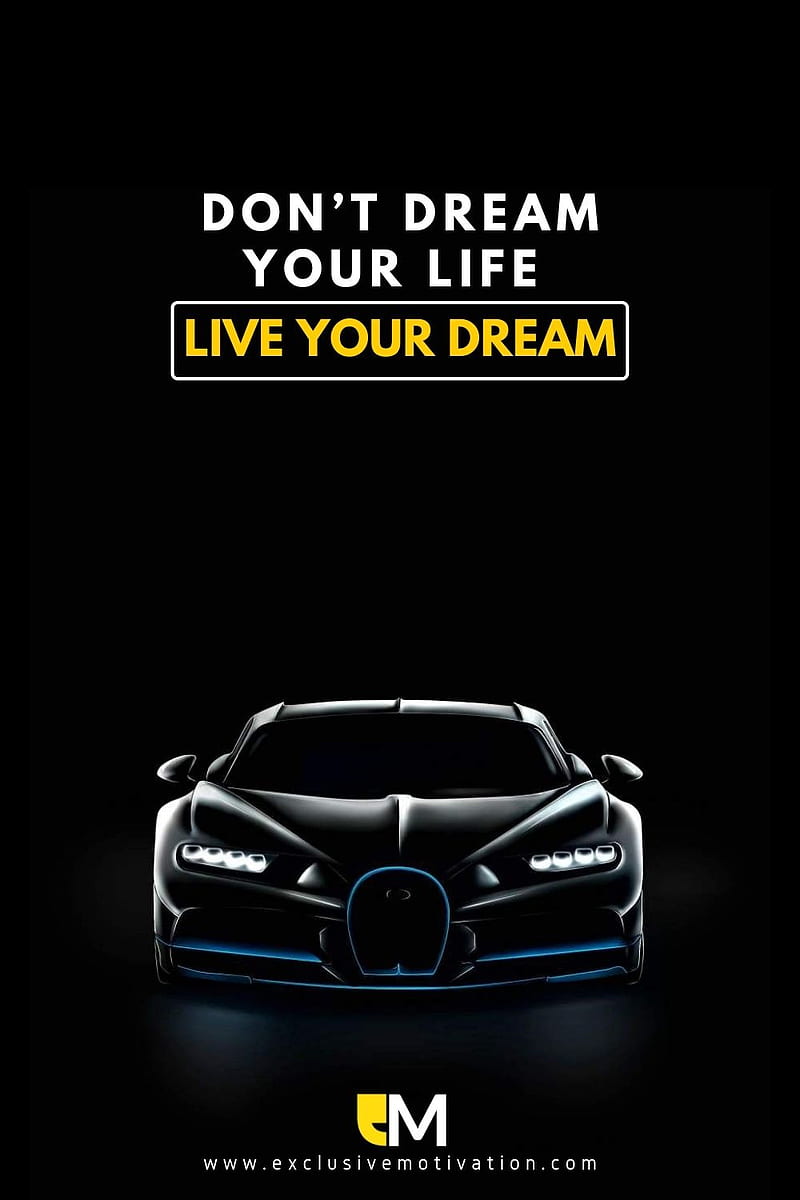 Motivational Quote, black, bugatti, business, carros, exclusive ...