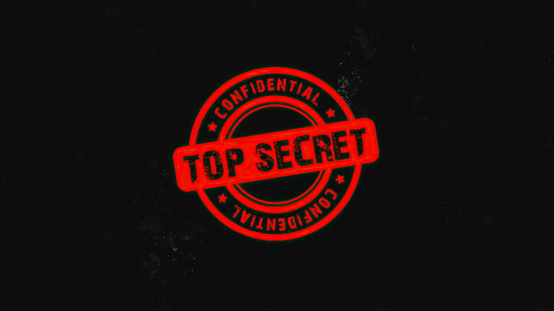 Confidential Top Secret , computer, artist, artwork, digital-art, logo, HD wallpaper
