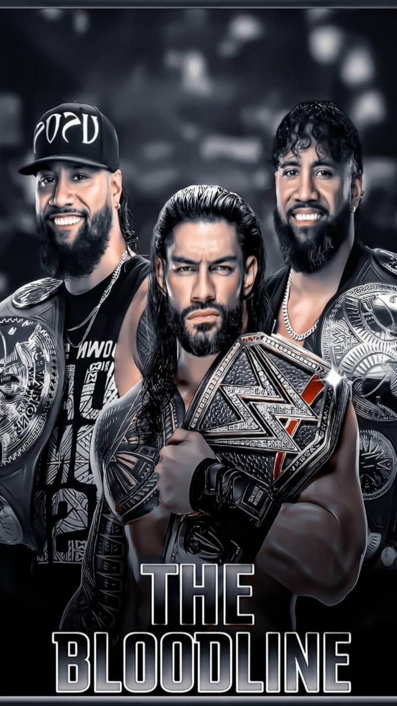 WWE The Bloodline, flash graphy, beard, HD phone wallpaper