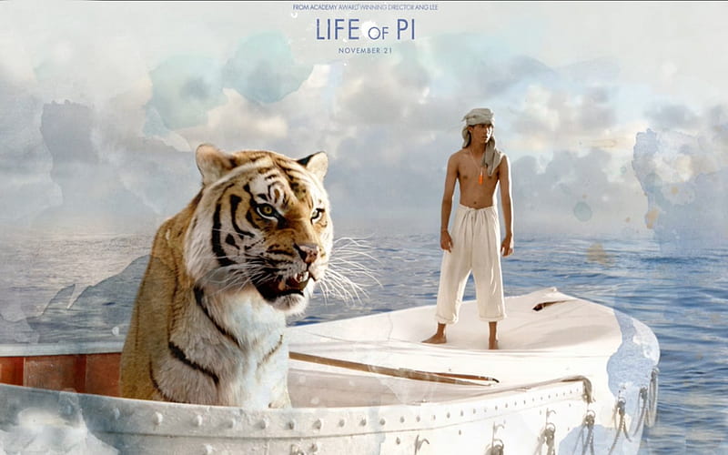 Life Of Pi, entertainment, tiger, movies, pi, animal, HD wallpaper | Peakpx