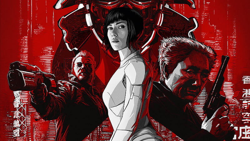 Ghost In The Shell , ghost-in-the-shell, 2017-movies, HD wallpaper