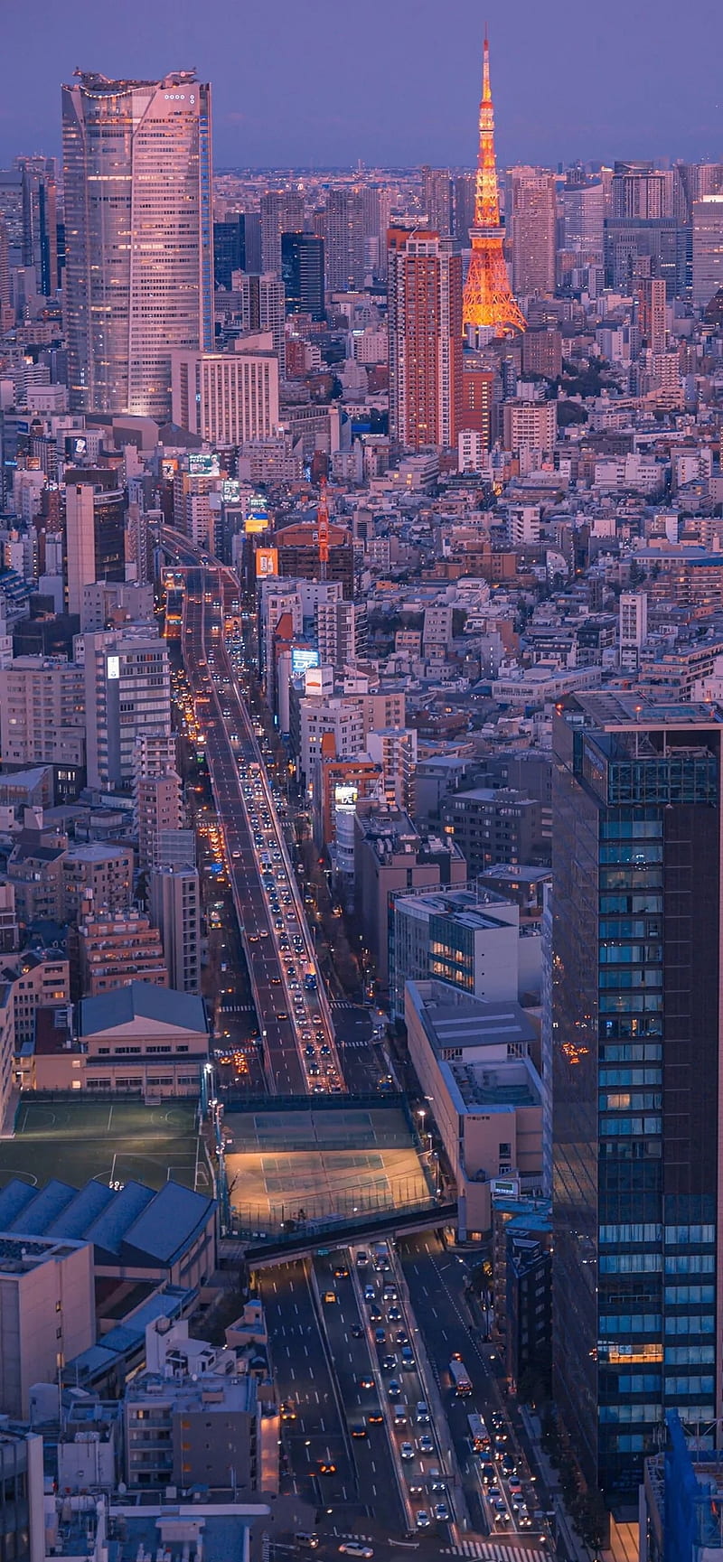Tokyo night, new, street, view, HD phone wallpaper